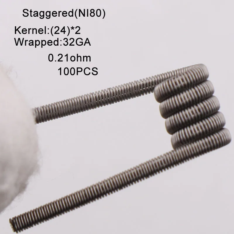 staggered ni80 100