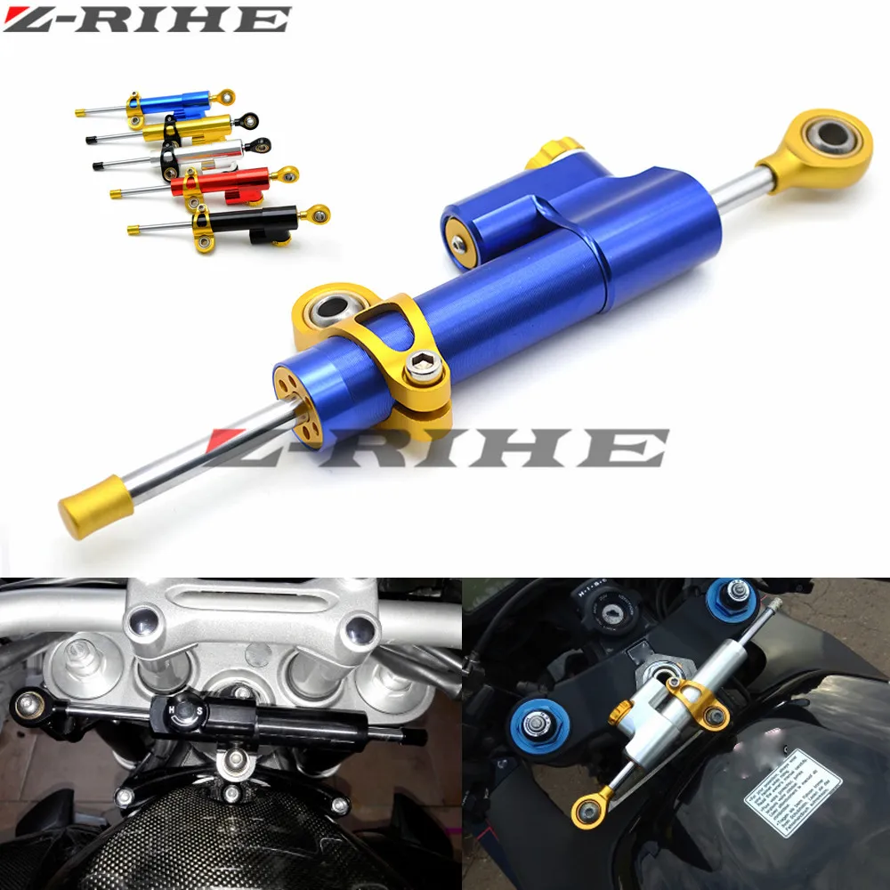 Motorcycle Damper Stabilizer Damper Steering For Kawasaki Zx6r Zx7r