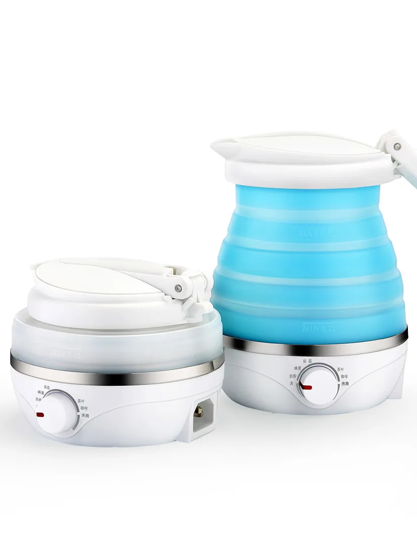 цена NEW Travel electric kettle folding silicone portable