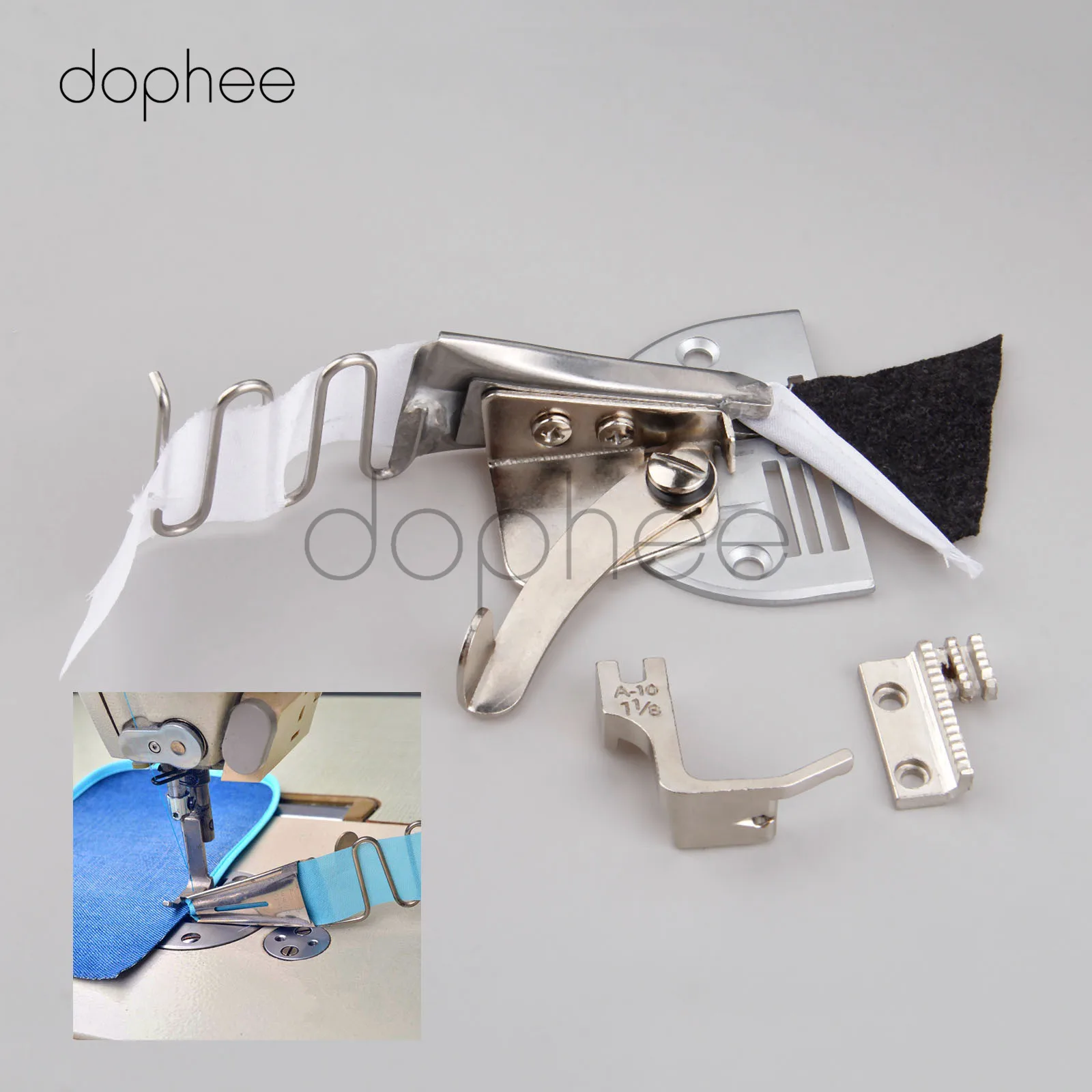 Dophee 1 قطع A10 30 ملليمتر Hemmer زاوية الحق التحيز بيندر لآلة تعمل بالدرزة المتشابكة الخياطة الاوفرلوك تجليد منحنى مجلد حافة Dophee 1 قطع A10 30 ملليمتر Hemmer زاوية الحق التحيز بيندر لآلة تعمل بالدرزة المتشابكة الخياطة الاوفرلوك تجليد منحنى مجلد حافة