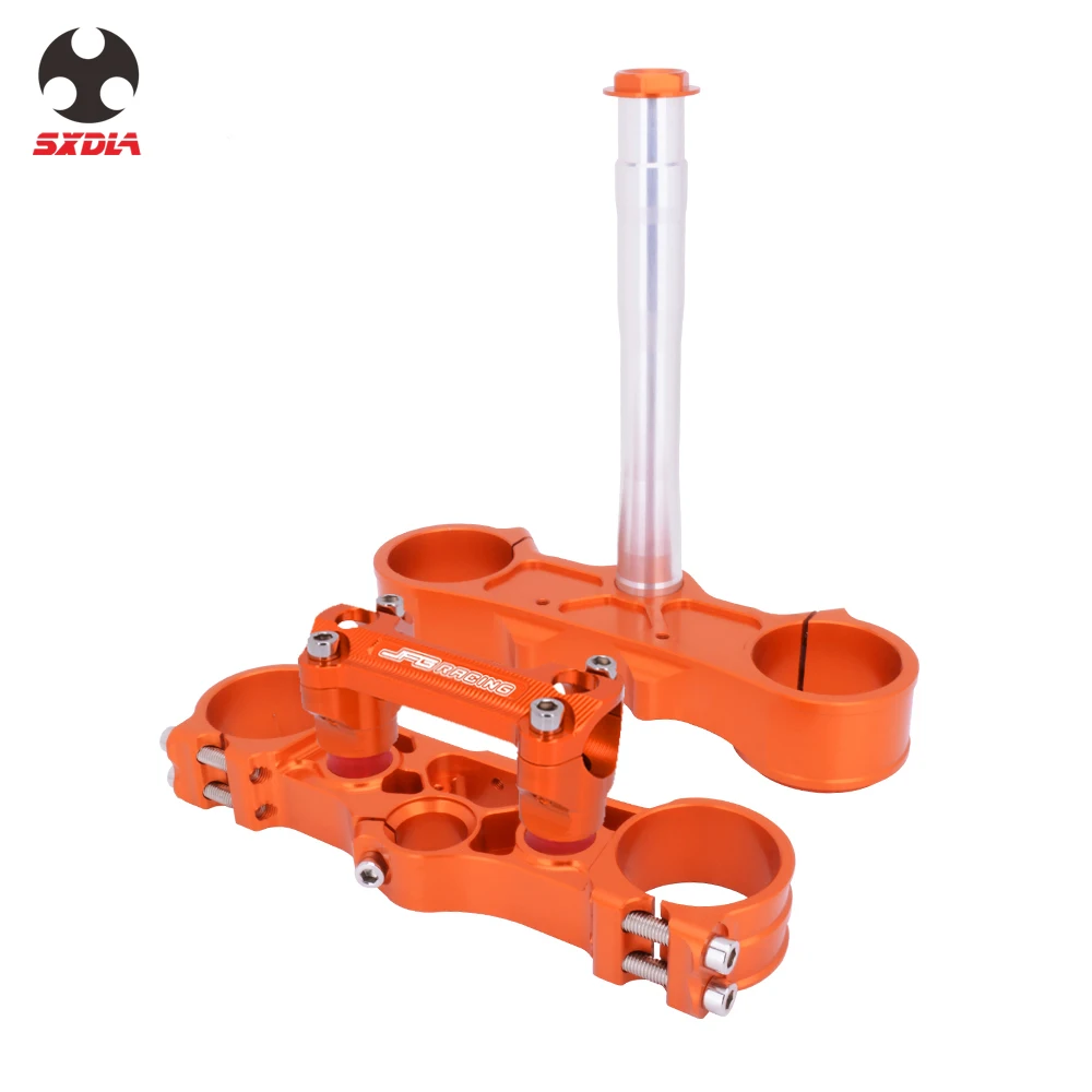 Тройное крепление для рулевого стержня с зажимом KTM SX SXF XCF XCW XCFW EXC 2003 2004 2005 2006 2007 2008
