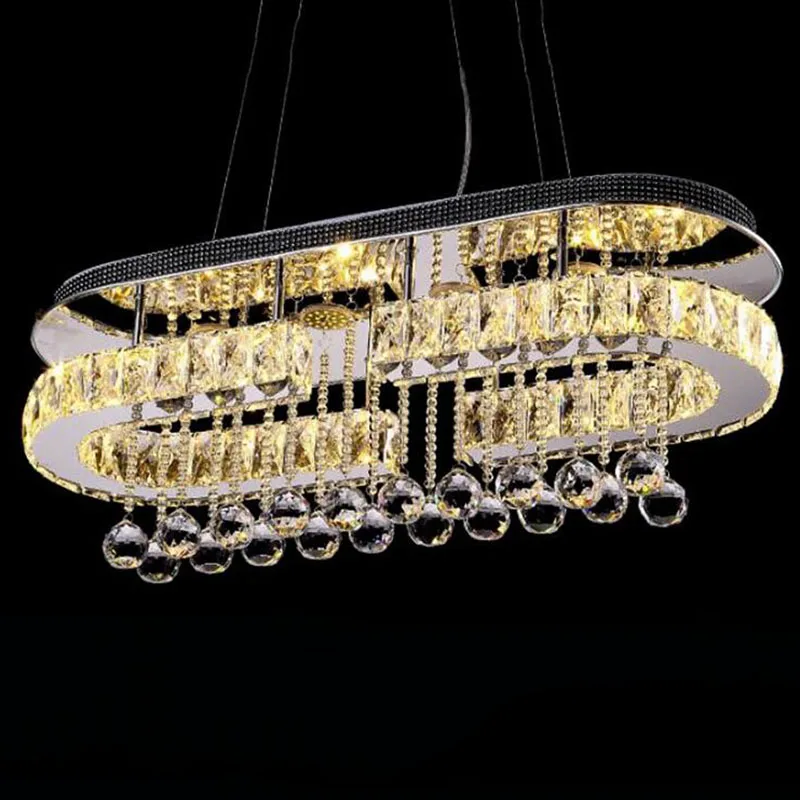 

2018 Modern crystal LED Lighting chandelier and pendants retro lamp pendant lamp nordic chandeliers light