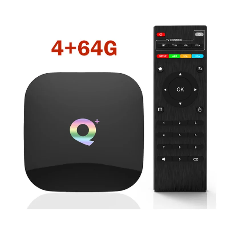 DQiDianZ Q Plus H6 Smart 6K tv Box Android 9,0 4 Гб ОЗУ 32 Гб 64 Гб ПЗУ четырехъядерный USB 3,0 2,4 ГГц Wifi Playstore Qplus телеприставка - Цвет: 4G 64G