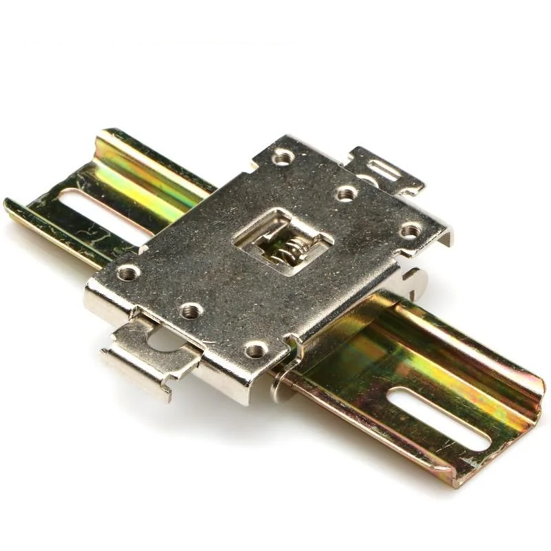 

DIN35mm solid state relay guide bracket card buckle radiator guide rail mounting bracket R99-12