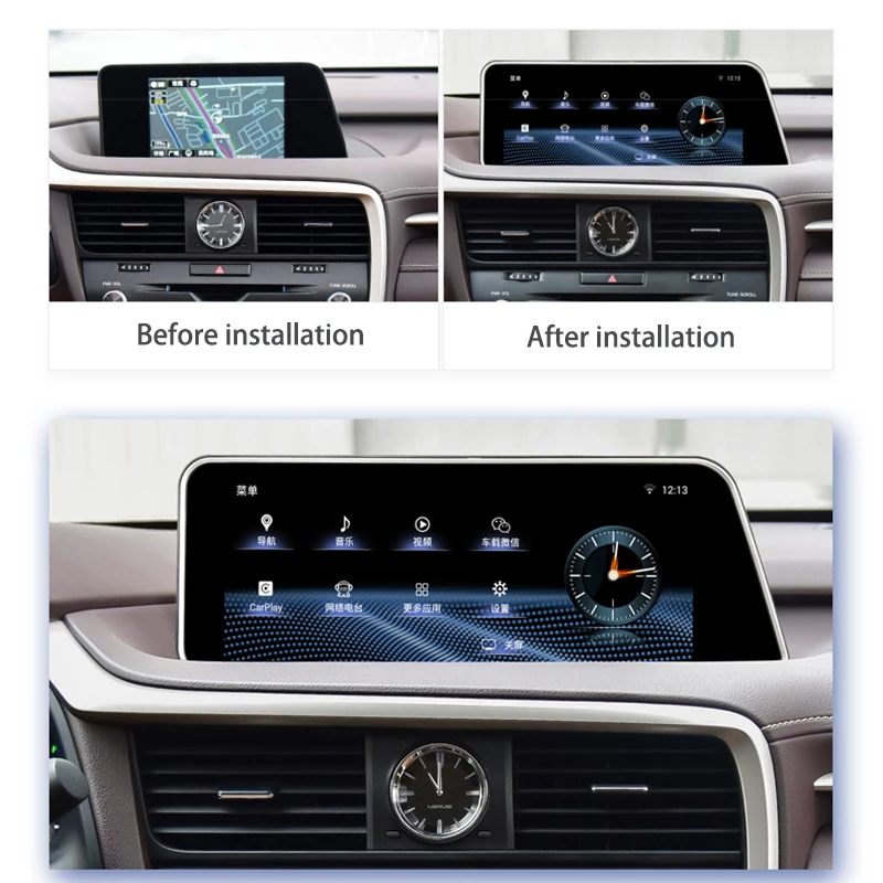 LiisLee Car Multimedia GPS Audio Radio Stereo For Lexus RX RX300 RX350 RX400h RX450h 2016~2018 Original Style Navigation NAVI (13)