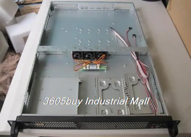 

Top 168c server computer case 1u industrial computer case 2 hard drive standard optical drive