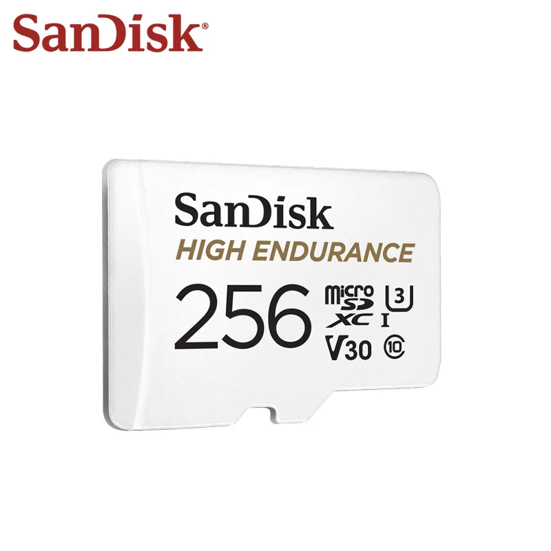 SanDisk Micro SD карта 128 ГБ C10 U3 V30 32 Гб карта памяти 256 ГБ UHS-I TF карта 64 гб высокая выносливость 4K Full HD для вождения