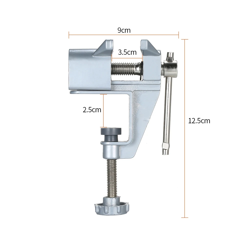 Мини-тиски электрическая дрель стент с зажимом портативный ювелирный зажим Настольный инструмент