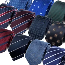 Men Tie Fashion 7cm Classic Luxury Jacquard Woven Neckties Factory Seller Bridegroom Business Wedding Accessories Shirt Neck Tie
