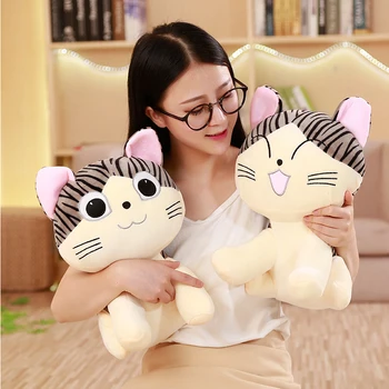 25/35/45CM Plush Toys Chi Cat Stuffed And Soft Animal Dolls Gift For Kids Kawaii Chi's Cat Toys Chi's Sweet Home Anime Lover Toy chi s cheese cat private sweet cat papa big eyes cat plush toy doll kids toy home pillow