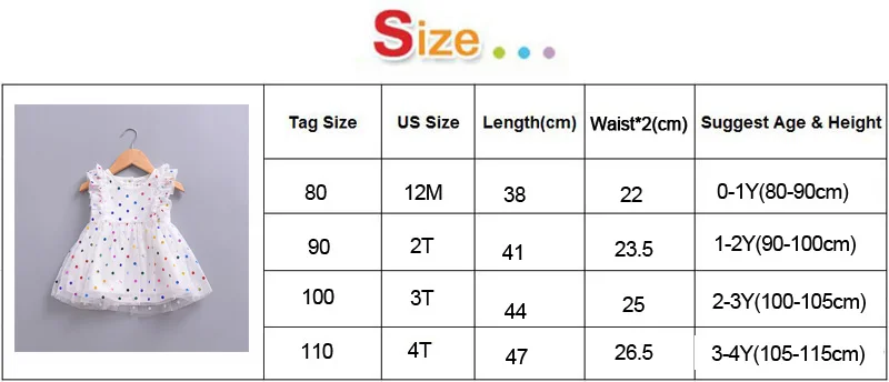 Kids Baby Colorful Sequins Dot Dress Infant Girl Pageant Party Birthday Tulle Tutu Dress Princess Summer Sundress Clothes (12)