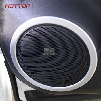 

Fit For Nissan Qashqai 2016 2017 ABS Chrome Speaker Cover Interior Trim Side Door Stereo Bezel Collar Ring Garnish