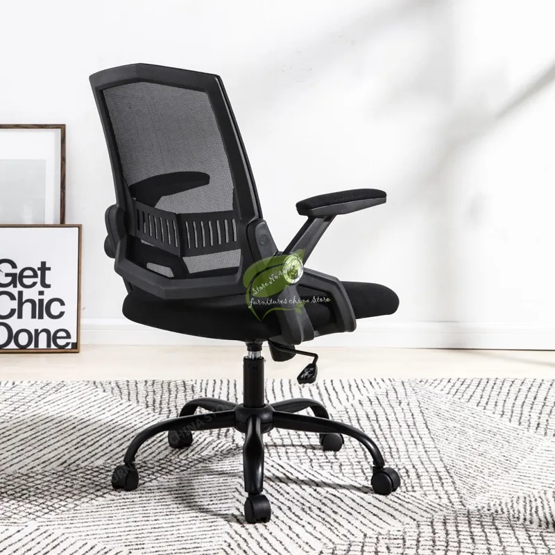  Study /Office Chair Gaming Seat Pc Gamer Chair Rotating Office Furniture With Handrails Mesh Chair