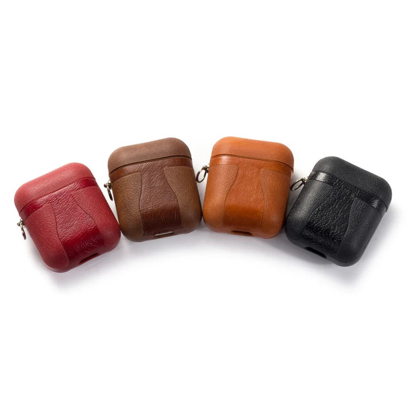 For Airpods Accessories Case For Airpods Leather Cover For Apple Earphone Earpods Protective Skin For Airpods Cases Shell (15)