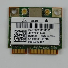 Для ноутбука Dell Vostro 3500 беспроводная WiFi карта с винтом 0KVCX1 P/N: KVCX1