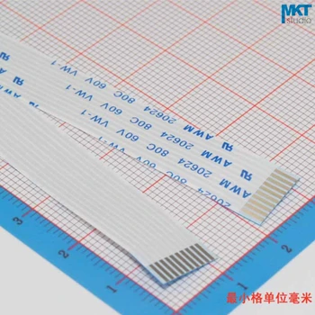 

100Pcs 20cm Length A/B Type 10P 1.0mm Pitch FPC FFC Flexible Flat Cable Wire Same/Opposite Surface