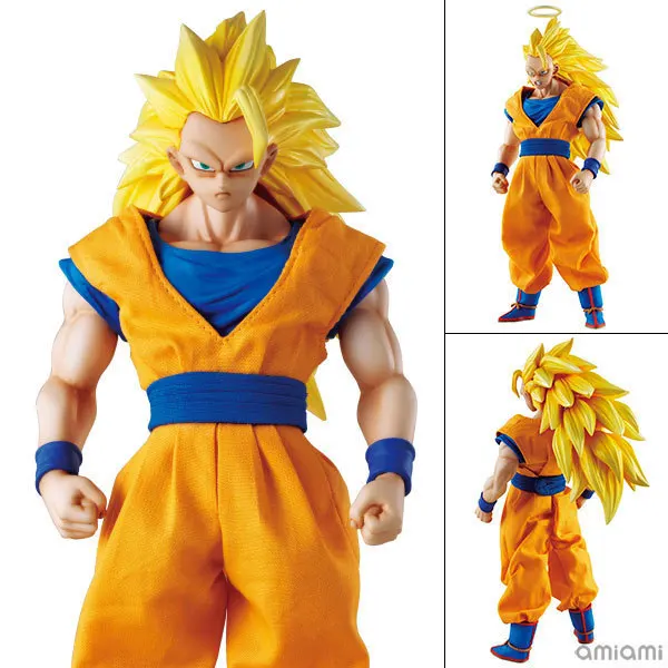 

DOD Dimension of Dragon Ball Z Super Saiyan 3 Son Goku PVC Action Figure Collectible Model Toy 21cm KT3337