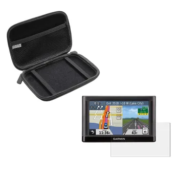 

5'' Navigation Vehicle Anti-Shock Portable Protect Case + Clear Screen Shield Film for Garmin Nuvi 54 54LT 54LM 54LMT GPS