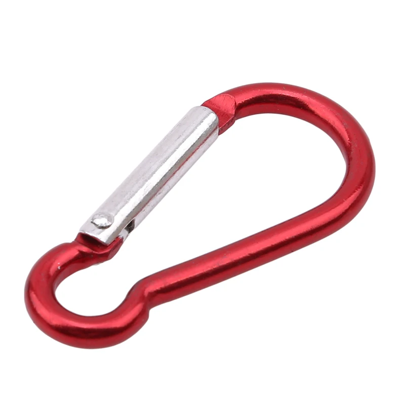 20pcs Multifunction Gourd-Shaped Climbing Carabiner Keychain Hanging Buckles 