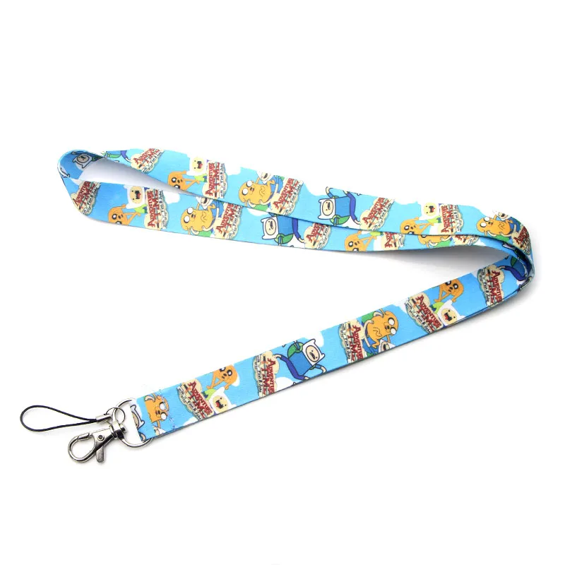 P2851 Dongmanli Adventure Time Lanyard значок ID Lanyards/Мобильный телефон Веревка/ключ Lanyard шейный ремешок ожерелье