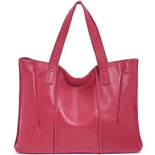 Винтажная женская сумка-тоут из натуральной кожи, сумки из натуральной кожи, яркие цвета, женская сумка через плечо, женские ручные сумки для женщин