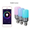 Wifi Bulb RGBW LED Candle Light Work with Alexa Echo Google Home Assistance  IFTTT Voice E27 Timer Control Lamp ► Photo 3/5
