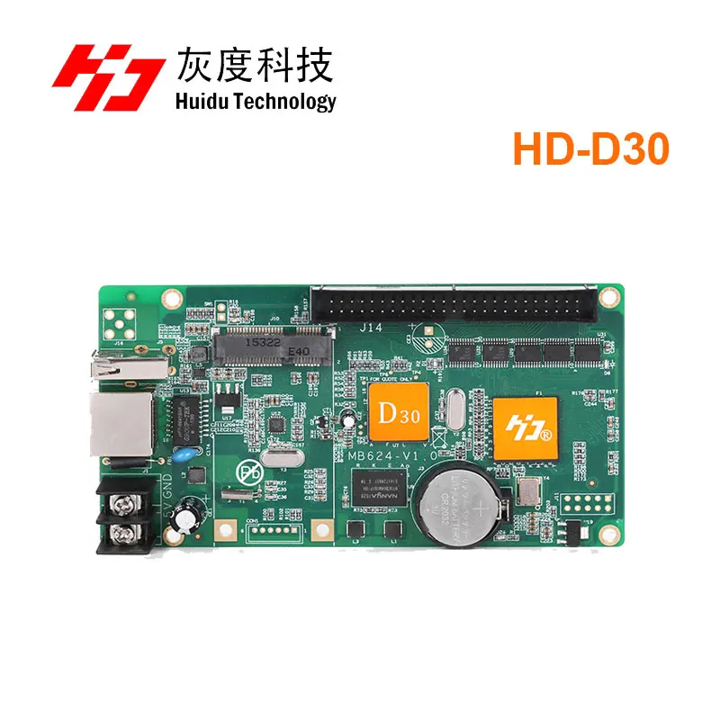 

huidu HD-D30 asynchronous full color led video display control card support WIFI ,Network RJ45, U-disk communication,led control