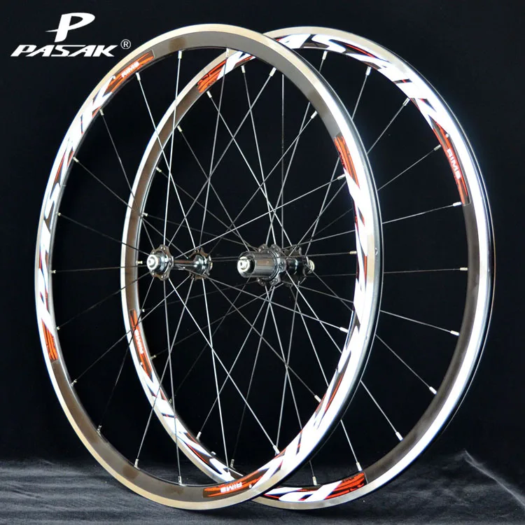 

PASAK Bike wheel Road Bicycle wheelset 700C Sealed Bearing ultra light Wheels Wheelset Rim 11 speed support 20 Holes 24 Holes