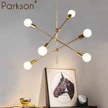 מודרני תליון אורות נורדי סלון חדר אוכל מטבח hanglamp E27 LED תקרת תליית מנורת lustres para sala de jantar(China)