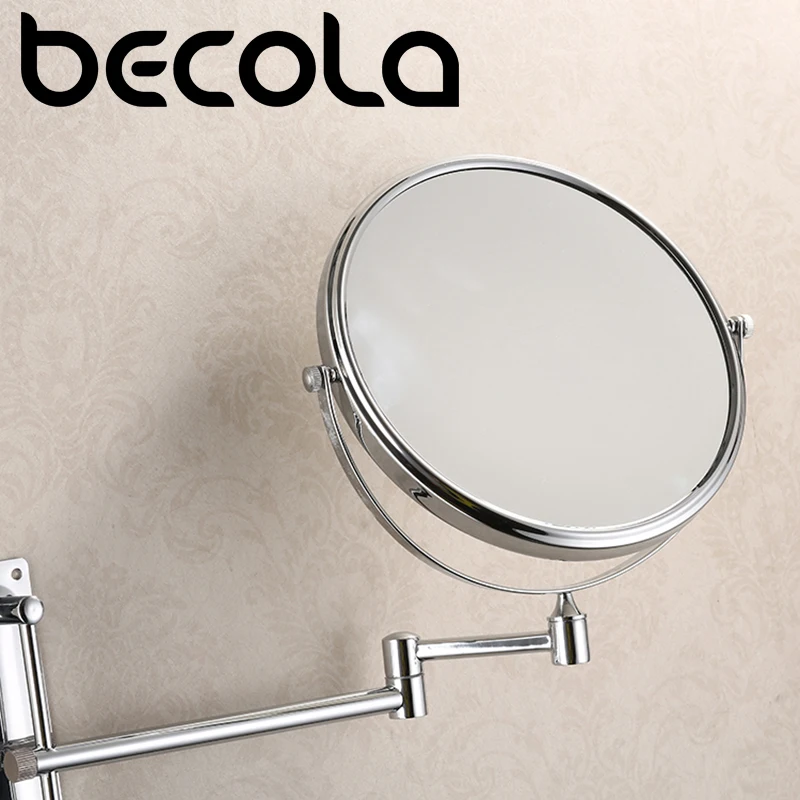 Can life 8 дюймов отель ванная комната удлиняющее настенное зеркало для макияжа с 3х увеличением для косметики или бритья, 360 поворотных зеркал