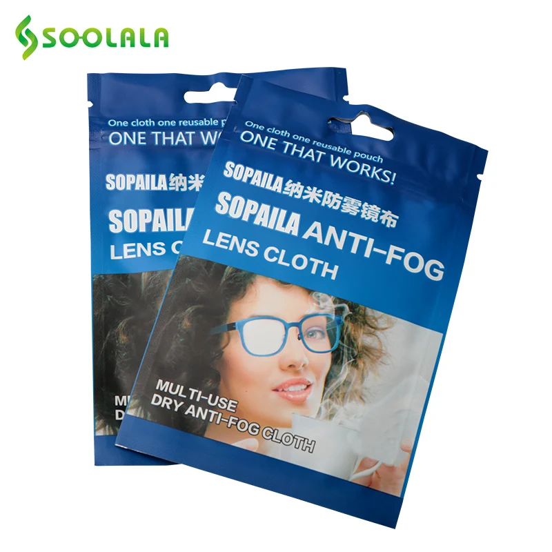 SOOLALA 6 шт. 15x15 см очки Анти-туман ткань микрофибра ткань тканевые очки очиститель для Линзы для очков камера телефон экран