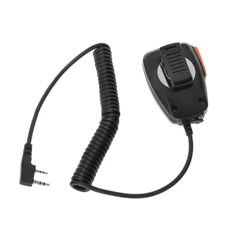 2 Pin PTT ручной динамик микрофон для Baofeng Kenwood радиоприемник TYT устройства|Рации| |