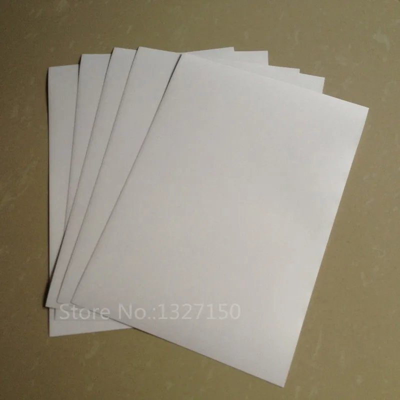 50 Sheets White A4 Matte PP Synthetic Paper Self Adhesive Label Sticker for Inkjet Printer | Дом и сад