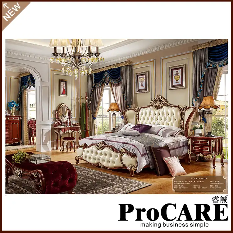 Foshan Manufacture Queen Size Bed Bedroom Set Malaysia