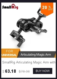 SmallRig 11 дюймов шарнирная розетка Arm 1/" резьбовой винт для универсальной DSLR камеры для крепления клетки монитор-2066