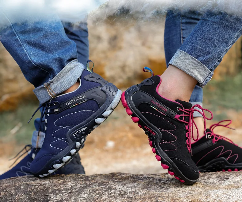 Высококачественные мужские горные треккинговые ботинки; женские Треккинговые ботинки из натуральной кожи; спортивные кроссовки для альпинизма; Zapatillas; Уличная обувь; Hombre
