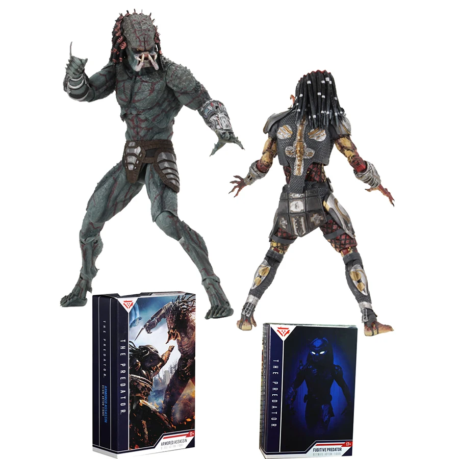 Фигурка NECA хищник бронированный убийца беглец разблокированный ПВХ экшн фигурка