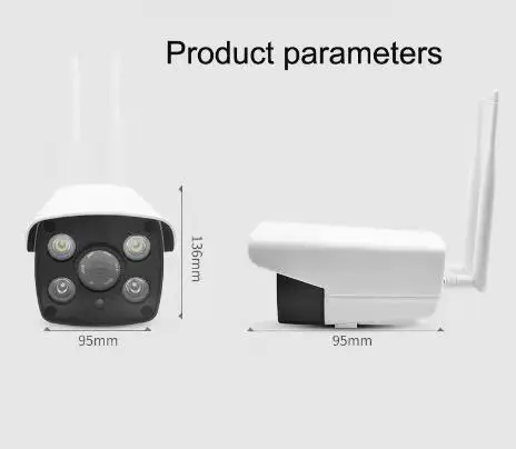 

CHHD Home Camera , Wireless IP Security Surveillance System with Night Vision, Baby Monitor on iOS, Android App .
