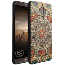 

Huawei Mate 9 Case Cover Huawei Mate9 Case Silicon 3D Slim Spiderman Cartoon Soft Relief Protective Mate 9 Coque Funda Skin Etui