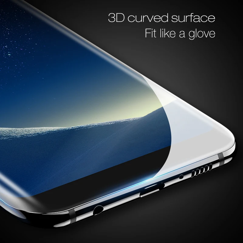 3D Защитное стекло для samsung Galaxy S8 S8plus S 8 Plus Glas Защитная крышка для экрана изогнутая защита поверхности tremp