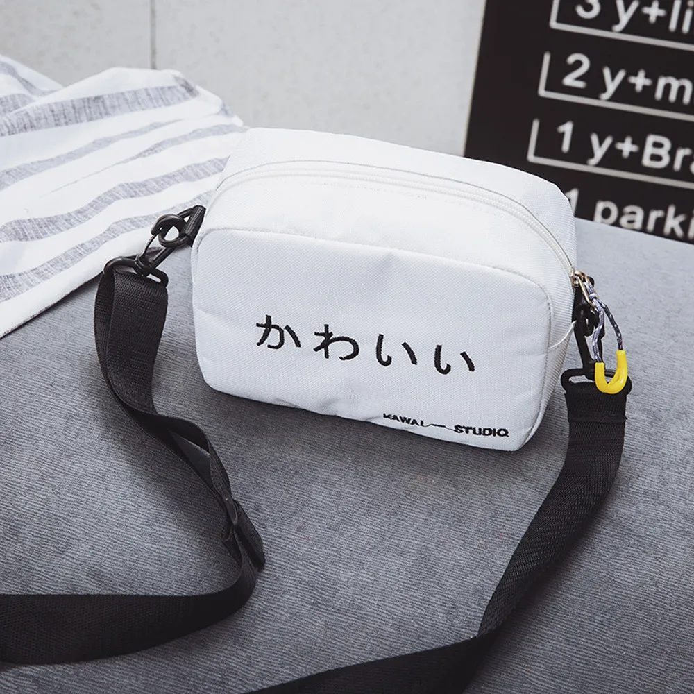 

Xiniu Messenger Bags Women Pure Color Casual Chest Bag Flap Fashion Canvas Tote Outdoor Bag Hot Sale Handbag Zipper Shoulder Bag