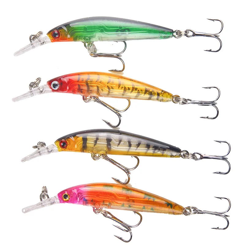 Fishing Lure Set 43 Piece Set fatty Minnow Lure Set Artificial Bionic Bait  Hard Bait Fishing Bait Fishing Tackle jooyoo