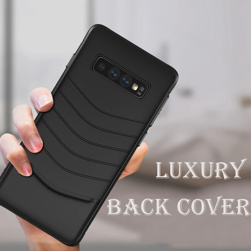 

Luxury Ultra Thin Leather Case for Samsung Galaxy S10 S10e Case Back Cover Coque for Samsung Galaxy S10 S8 S9 Plus Note 8 9 Case