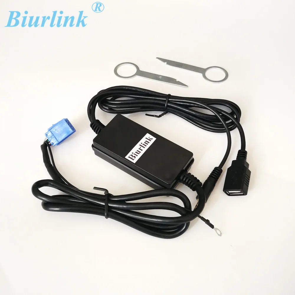 

Car Radio Bluetooth Audio AUX USB Cable Adapter ISO 8Pin Connector Wireless Handsfree Micphone for Volkswagen Blapunkt