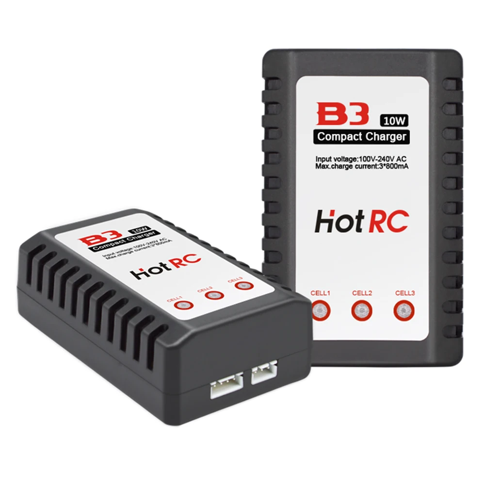 Горячая RC 10 Вт литиевая батарея баланс зарядное устройство B3 PRO 2 S 3 подходит для