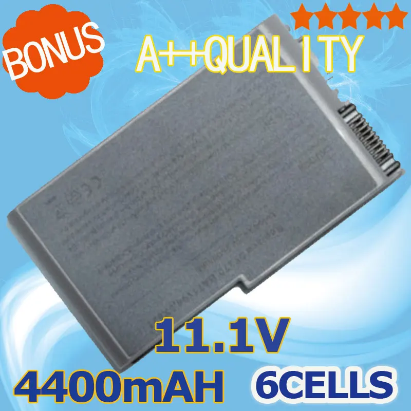 4400Mah 6 Celle Batteria Per Dell Latitude D500 D505 D510 D520 D530 D600 D610 Per Inspiron 510M 600M Di Precisione M20