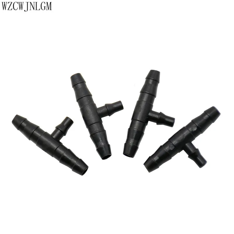 

Garden Irrigation Tee Hose 1/4 to 1 / 8Tee Connectors Small Irrigation Barbed Connector Adapter 50pcs