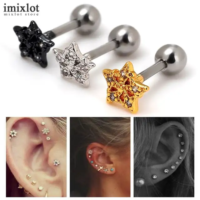 4 Sht Lot Novye Bolshie Kruglye Luna Solnce Spiral Prokalyvaniya Ushej Pronzitelnyj Nos Kolco Tragus Zoloto Cvet Poddelnye Sergi Pirsing Ukrasheniya Dlya Pirsinga Uha In Ukrasheniya Dlya Tela From Ukrasheniya I Aksessuary Just