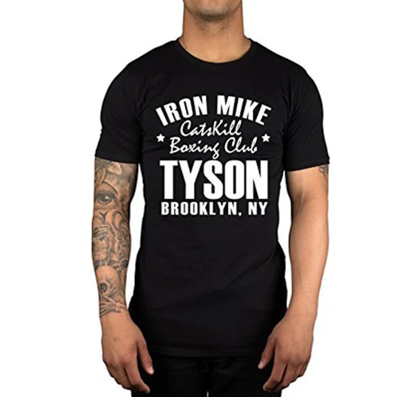 cheap men t shirt men's short sleeve t shirt New Iron Mike Tyson T
