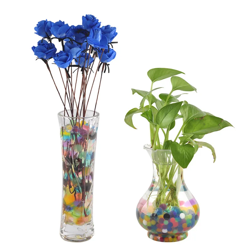 

Colorful Water Plant Flower Jelly Crystal Soil Mud Hydro Gel Beads Balls 1000pcs ball
